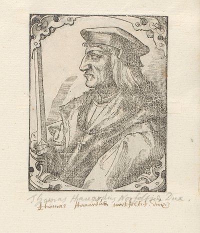 Portrait of Thomas Howard by Anonymous