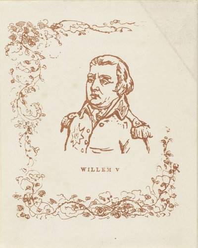 Portrait of William V, Prince of Orange-Nassau by Anonymous