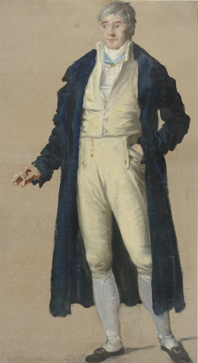 Full-Length Portrait of the Comte de Toqueville by Anonymous