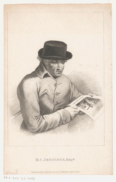 Portrait of the Collector Henry Constantine Jennings by Anonymous