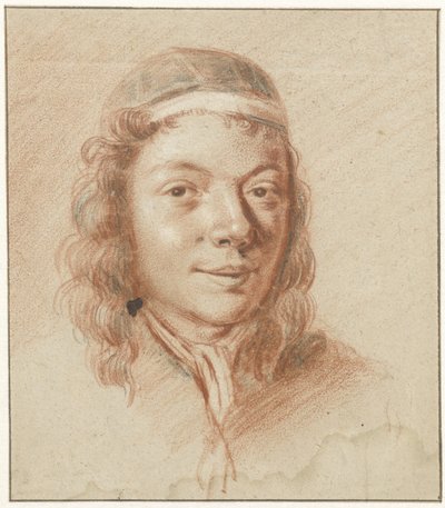 Portrait of a Young Man, Three-Quarter View to the Right by Anonymous