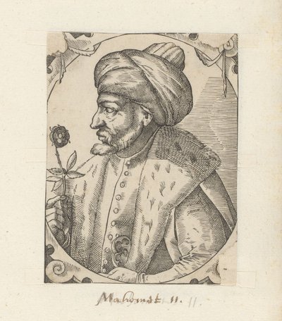 Portrait of Sultan Mehmet II by Anonymous