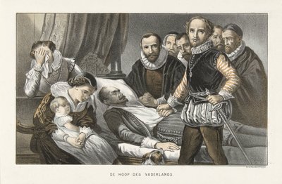 Prince Maurice by the Body of Prince William the Silent, 1584 by Anonymous