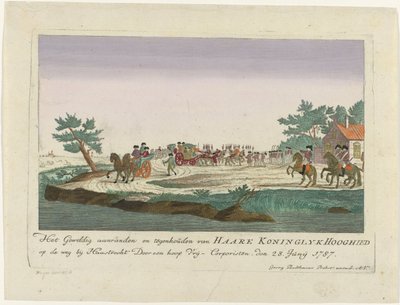 Princess of Orange Detained at Goejanverwellesluis, 1787 by Anonymous