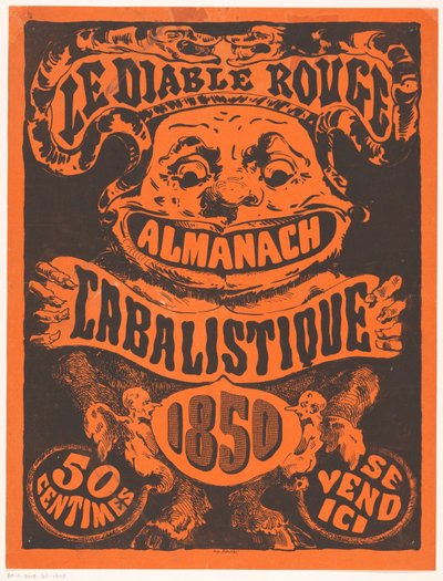 Advertisement for Le Diable Rouge by Anonymous