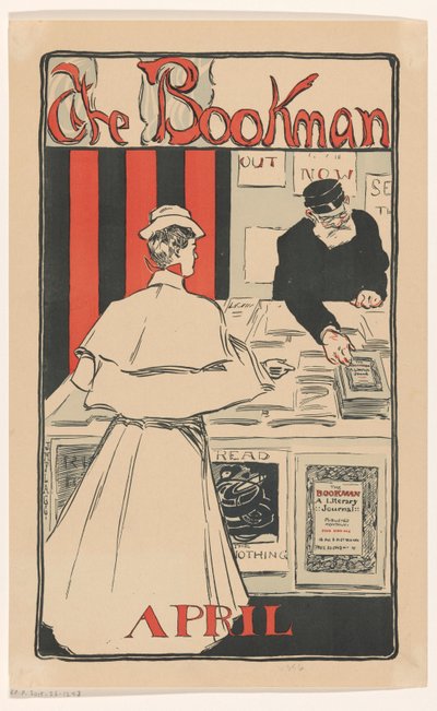 Advertisement for the April 1896 Issue of The Bookman by Anonymous