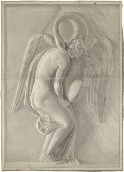 Relief with Leda and the Swan by Anonymous
