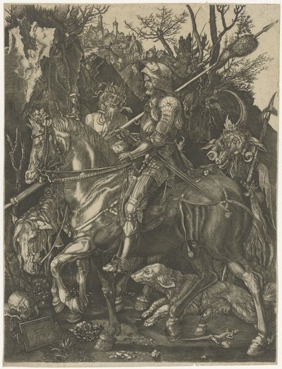 Knight, Death, and the Devil by Anonymous