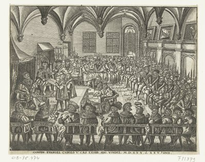 Diet of Augsburg, 1530 by Anonymous