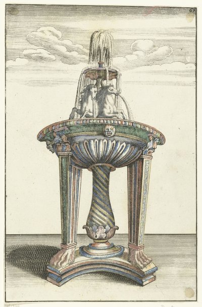 Round Basin on Large Tripod by Anonymous