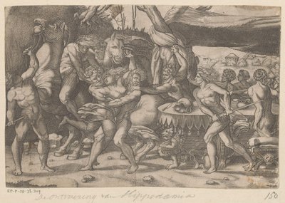 Abduction of a Woman by Man and Satyr by Anonymous