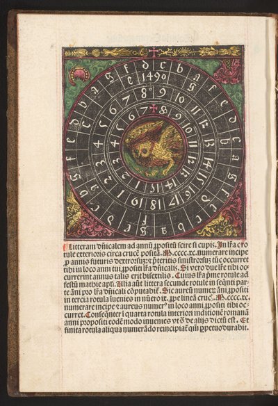Scheme for Determining the Dominical Letter by Anonymous