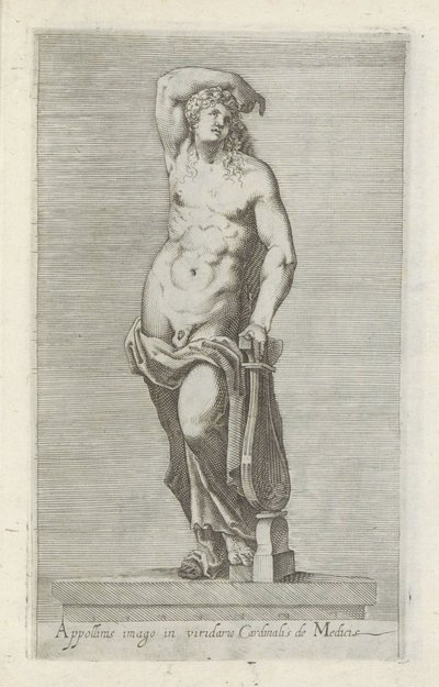 Sculpture of Apollo (Antique Sculptures in Rome) by Anonymous