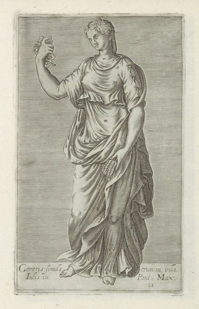 Sculpture of Ceres by Anonymous