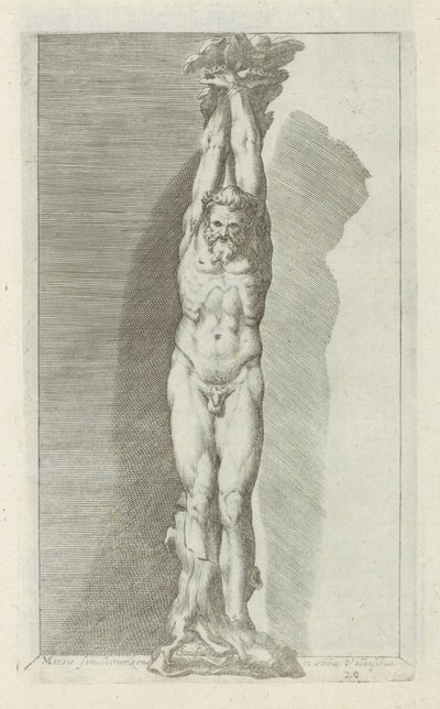 Sculpture of Marsyas by Anonymous