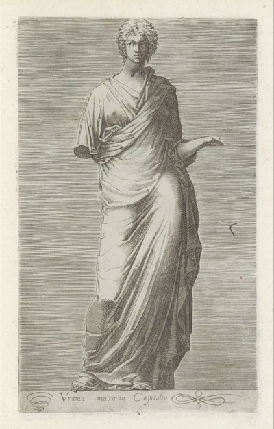 Sculpture of Urania, Muse of Astronomy by Anonymous