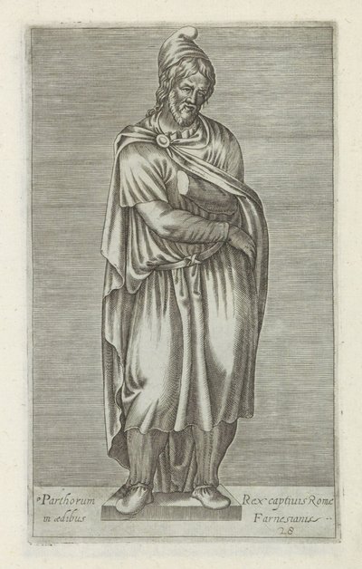 Sculpture of a Barbarian Prisoner by Anonymous