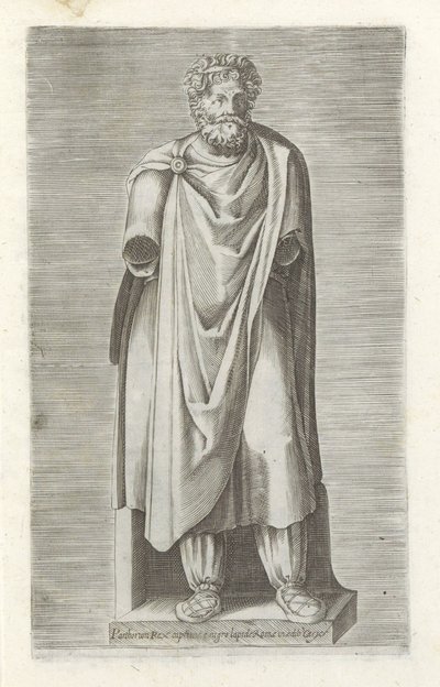 Sculpture of a Captive King by Anonymous