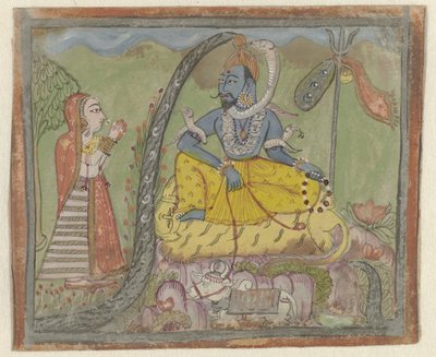 Shiva and Parvati by Anonymous