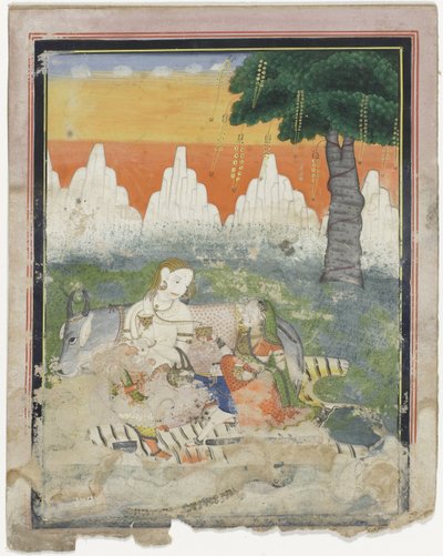 Shiva and Parvati by Anonymous