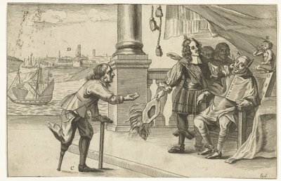Satire on the Failed Attack on Ostend, 1658 by Anonymous