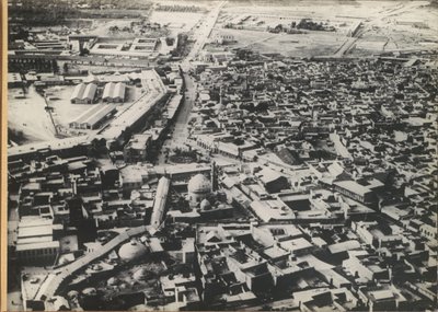 City (Presumably) in the Middle East, Seen from the Air by Anonymous