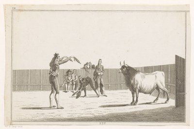 Bullfighter with Banderillas (Collection of the Main Maneuvers of a Bullfight) by Anonymous