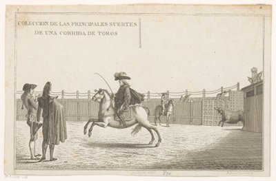Bullfighters in an Arena (Collection of the Main Maneuvers of a Bullfight series) by Anonymous
