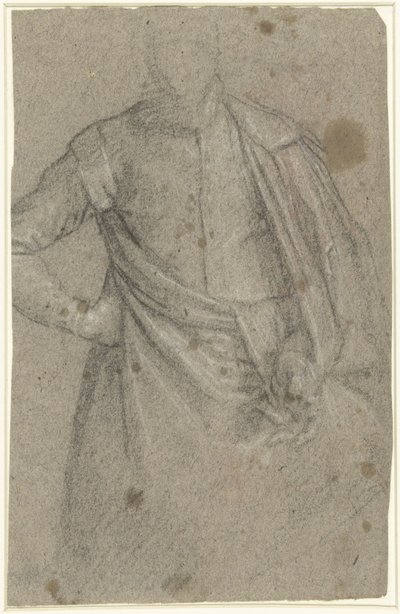 Study for the Portrait of a Man with a Cloak by Anonymous
