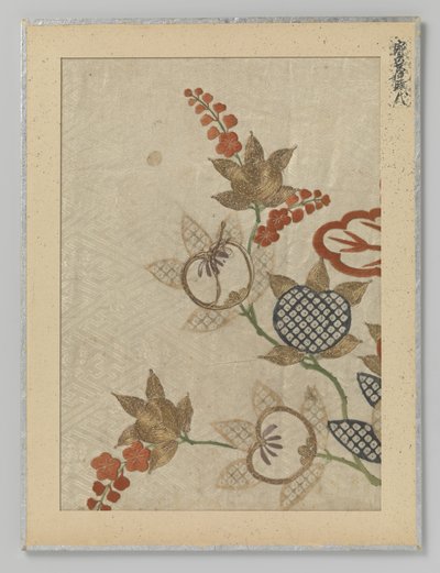 Textile fragment by Anonymous