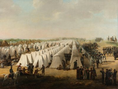 The Army Camp at Rijen by Anonymous