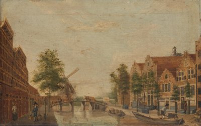 The Brouwersgracht in Amsterdam by Anonymous