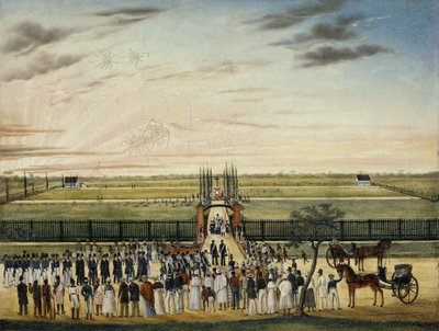 The Burial of Father Joannes Vitus Janssen (1803-43) at Paramaribo by Anonymous