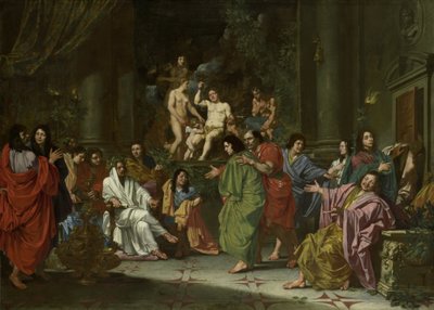 The Induction of a New Member into the Band of Northern Painters in Rome by Anonymous
