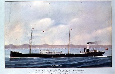 The Tanker SS Lucifer by Anonymous