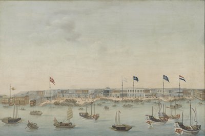Three Views of the Pearl River: Canton, Macao, Whampoa by Anonymous