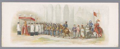 Utrecht masquerade of 1876 (third plate) by Anonymous