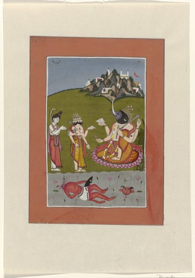 Varaha (Incarnation of Vishnu as Boar)
Avatars of Vishnu (series title) by Anonymous