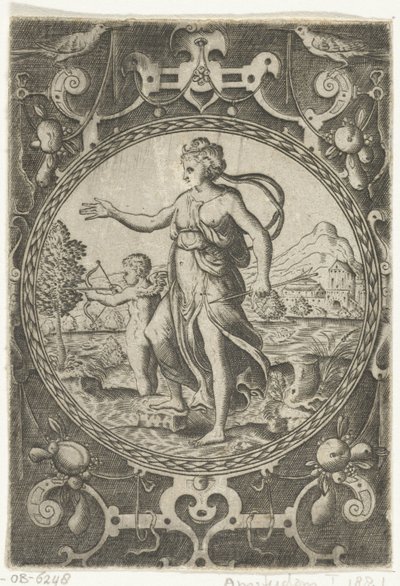 Venus and Cupid by Anonymous