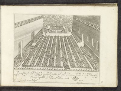 Meeting in the Sala del Maggior Consiglio by Anonymous