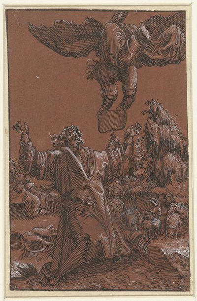 Annunciation to Joachim of the Birth of Mary by Anonymous