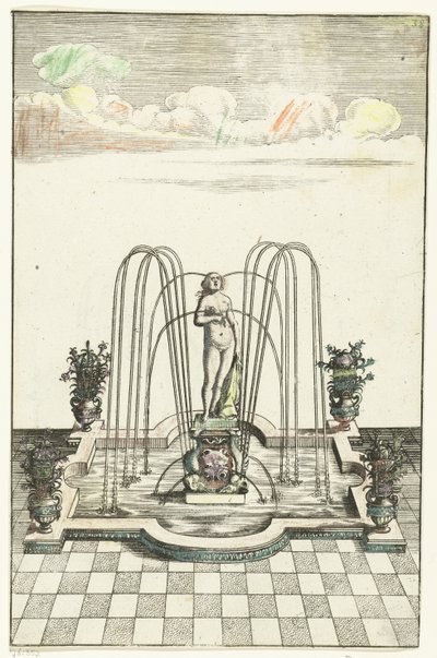 Square Basin with Semicircular Protrusions by Anonymous