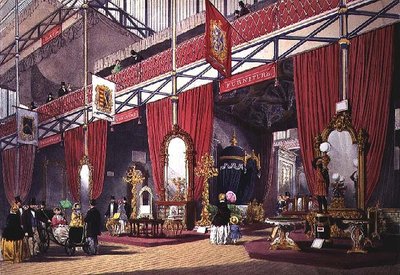 View of the Furniture Section of the Great Exhibition, 1851 by Anonymous