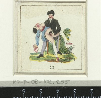 Loving Couple in a Grove, Eight Erotic Scenes (series title) by Anonymous