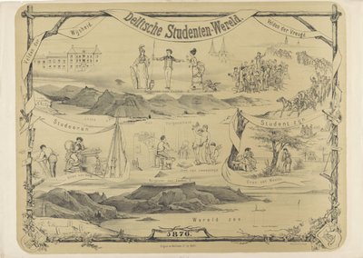 World of the Delft Student, 1876 by Anonymous