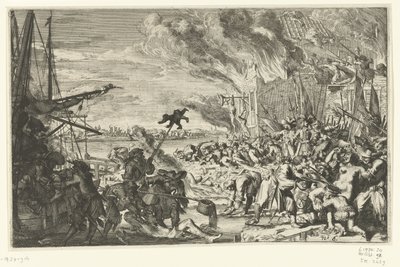 Atrocities in a Village by the Water, 1672 by Anonymous