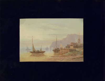 Seascape after Painting by C. Brügner by Anonymous