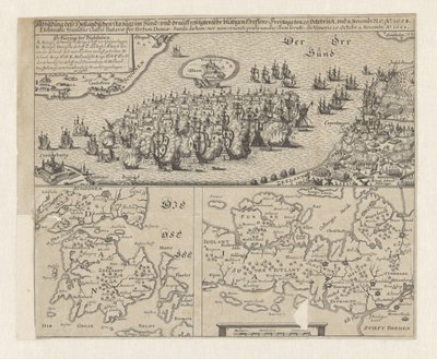 Naval Battle in the Sound, 1658 by Anonymous