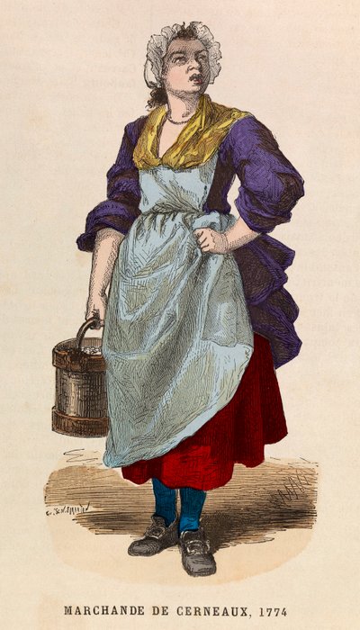 A kernels dealer in 1774 (walnuts) by Anonymous Anonymous