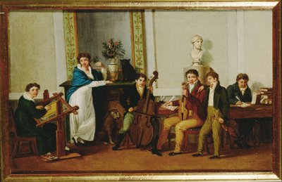 A Trio for Strings in a Bourgeois Setting by Anonymous Anonymous